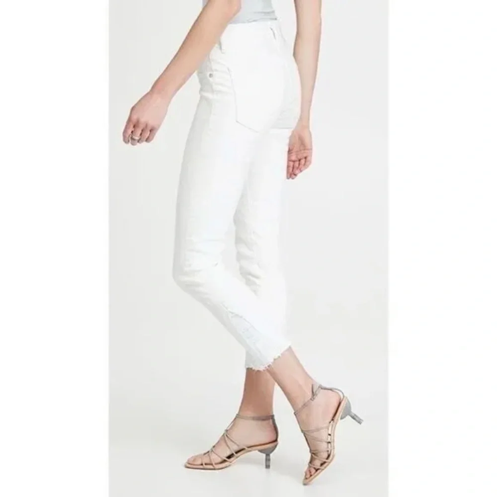 Moussy Vintage Burnside White Skinny Jeans 24 NWT
